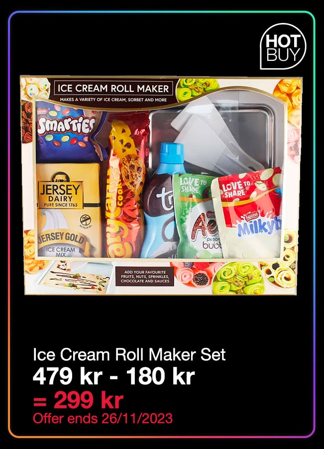 Ice Cream Roll Maker Set